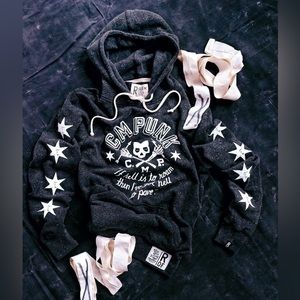 CM Punk Roots of Fight Black Pullover